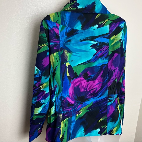 A La Carte Artsy Abstract Jacket - Picture 9 of 11